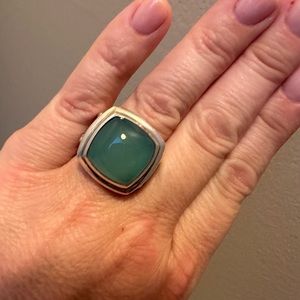 David Yurman large Albion ring Size 8